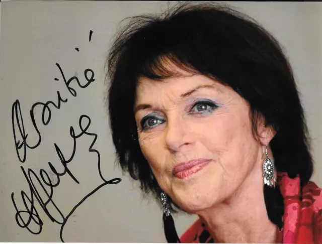 Autographe sur photo de : Anny Duperey( 15 x 20 )