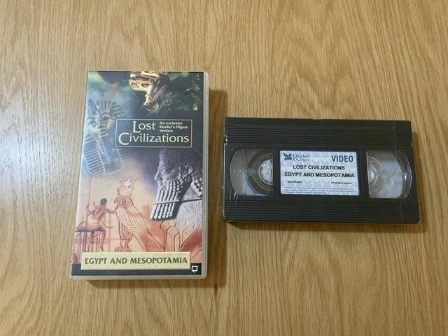 LOST CIVILIZATIONS - Egypt and Mesopotamia PAL VHS Video Tape - NEW ...