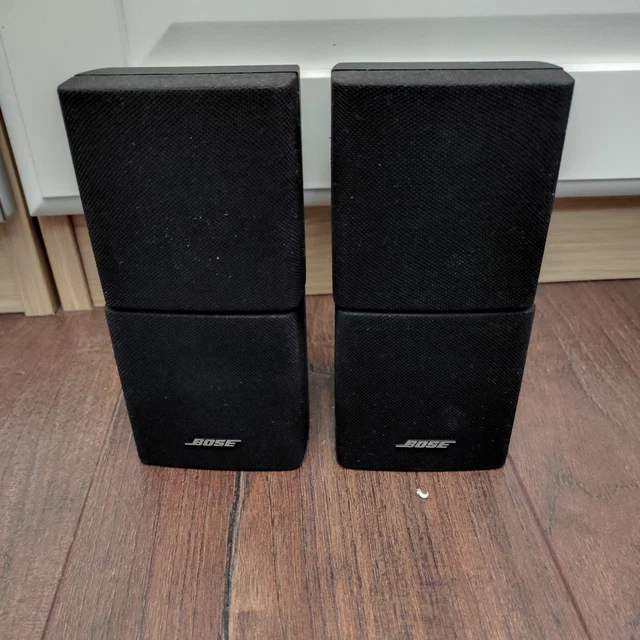 BOSE ACOUSTIMASS LIFESTYLE Double Cube Speaker x2, Black £46.99 ...