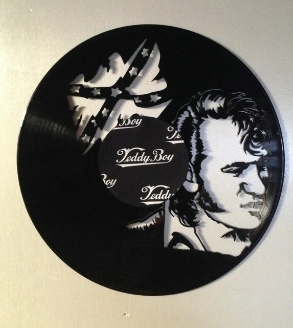 Horloge Murale Design En Vinyle 33 Tours – Pink Floyd – Fait Main