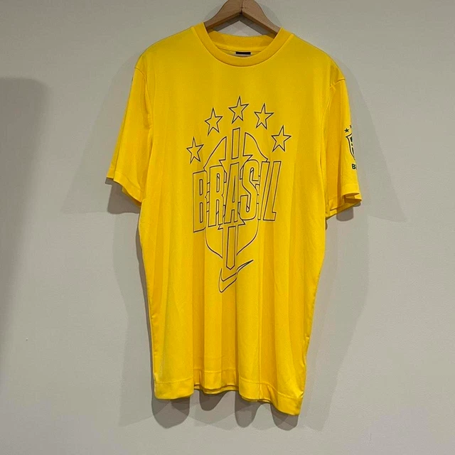 Nike Brasil National Football Team Tee Shirt