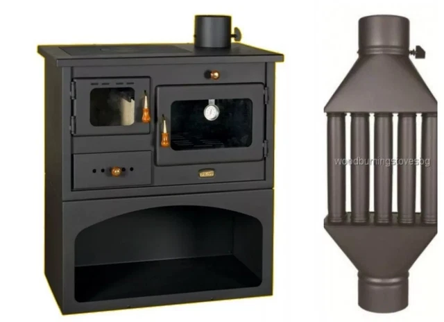 Stufa A Legna Con Forno EEK A Prity FM - 12,1 KW, Classe A, Per Casa E Vacanze