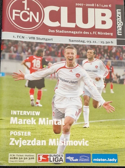 2007/08 1.BUNDESLIGA 1.FC Nürnberg VFB Stuttgart EUR 1,00 PicClick DE