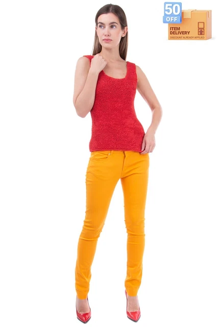 CTRL €145 Gilet Lavorato a Maglia Top Taglia M Scoop Scoop Made in Italy