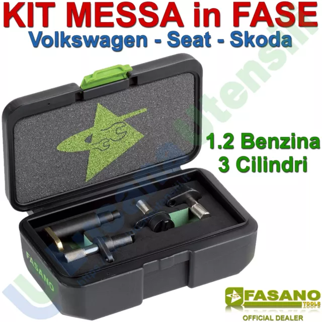 Kit Set Messa in Fase Motori VAG 1.2 Benzina 6V 12V Utensili Attrezzi FG192/VW4