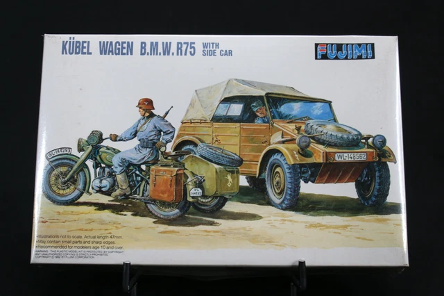 Maquette Fujimi 1/76 Char Allemand Sd.Kfz.251/1 - Kit Modélisme WWII, état Comme Neuf
