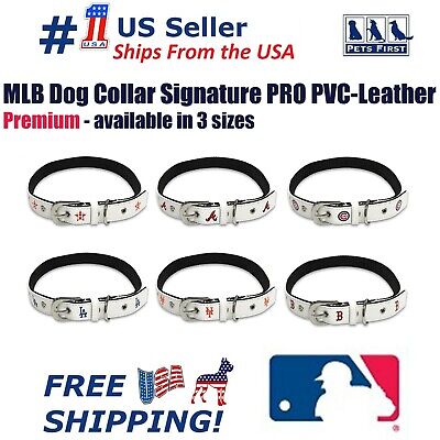 Pets First MLB Collar Signature Pro Collar for Dogs & Cats, Heavy & Duty Durable