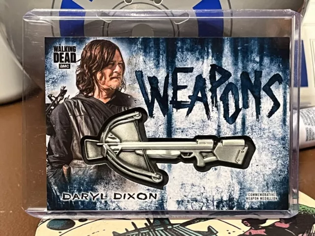 Topps Walking Dead Daryl Manufactured Weapon Relic Mint Condition New /50