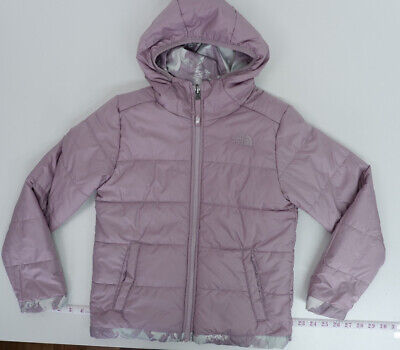 The North Face Girls Coat, Reversable, Size L, Large Kids, Purple, GC
