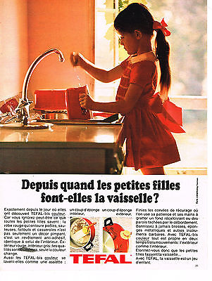 Publicité Advertising 068 1963 Téfal   poêle 