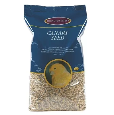 Johnston & Jeff Canary Favourite Mix 3kg - CAGED BIRD FOOD