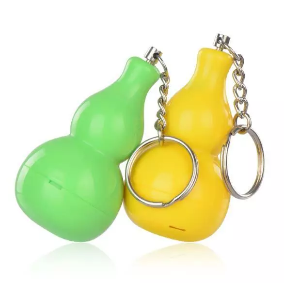 Pear Shape Loud Personal Staff Panic Rape Attack Safety Security Alarm Keyring