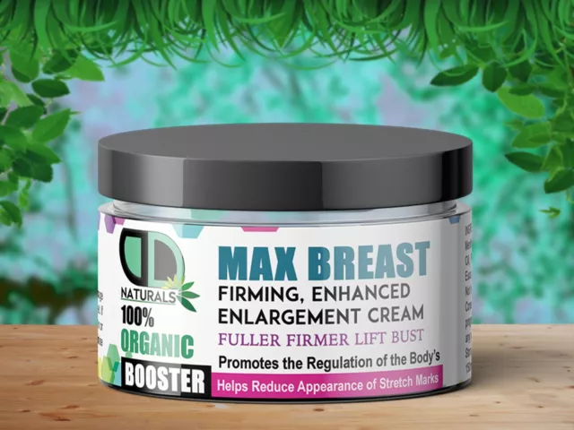 Strongest Breast Enlargement Cream Enhancement Bigger Boobs Bust 2 Cup+