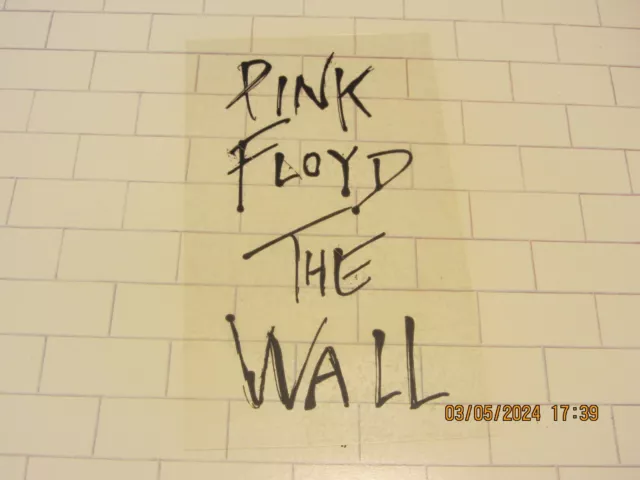 PINK FLOYD - THE WALL. 1st UK PRESSING. A2/B2/A3/B2 MATRICES. STUNNING N/M COND.