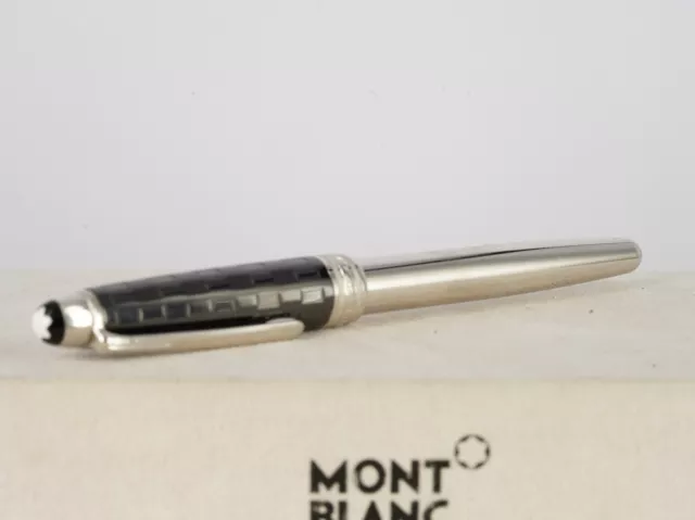 Montblanc Meisterstück Solitaire Ceramics Black Prisma Rollerball ID 103107