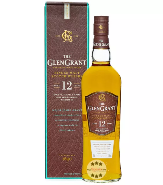 The Glen Grant 12 Jahre Single Malt Scotch Whisky / 43 % Vol. / 0,7 Liter