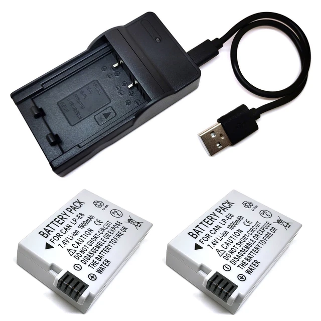 Battery Charger for CANON DS126291 DS126491 DS126621 DS126741 DS126701