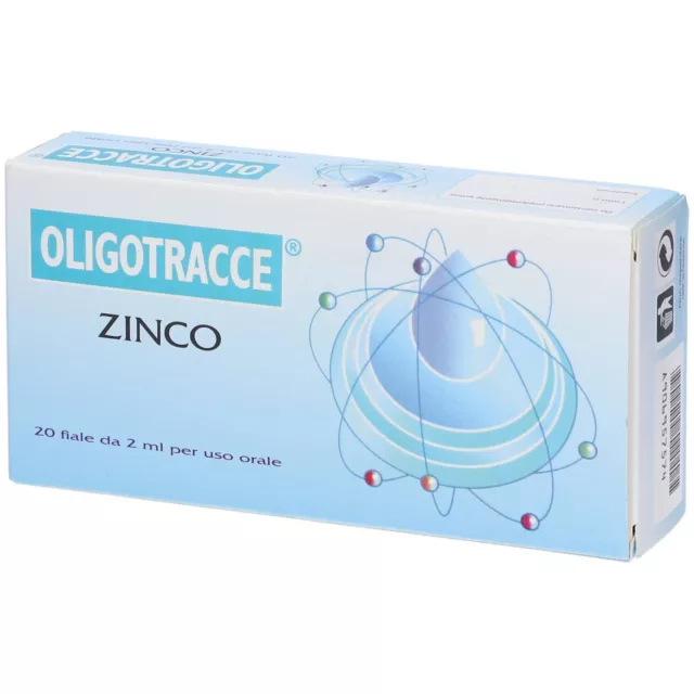 Oligotracce Zinco 20 Fiale 2 Ml