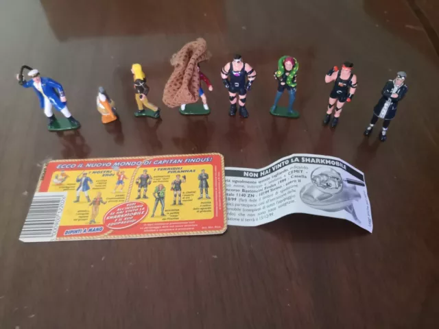 Serie Completa " Ecco Il Nuovo Mondo Di Capitan Findus" 1999 Findus No Kinder