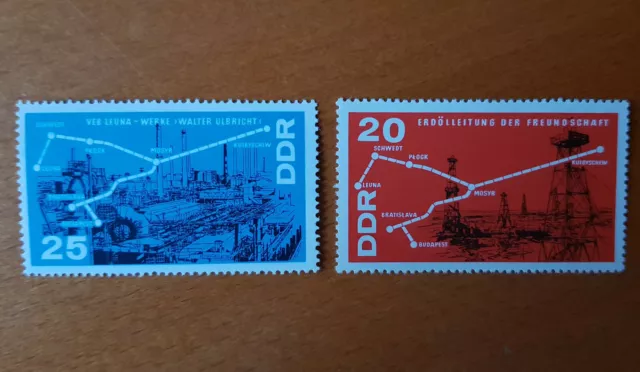 Briefmarken DDR 1966 1227-1228 postfrisch