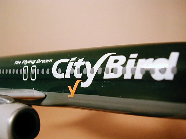 CITY BIRD SCALE 1-200 model Boeing B737-800 Next Generation Sabena ...