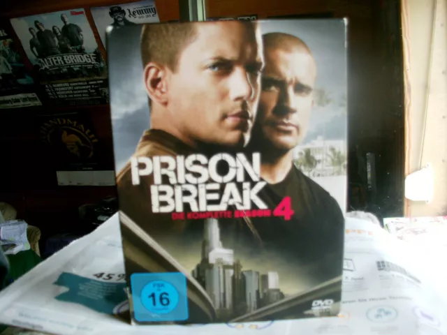Prison Break - Staffel 4 -  6 DVD - Gebraucht - Sehr gut