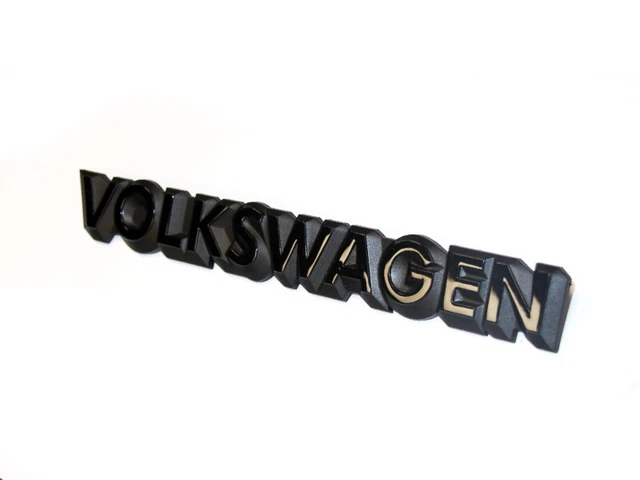 Original-Schriftzug „PX 125E“ Für Seitenhaube – Schwarz/alu, 158x20mm, Mit 2 Pins