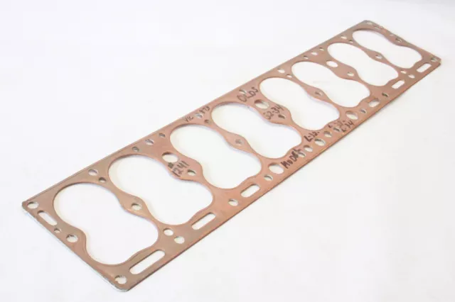 NOS  1932-34 Oldsmobile Series L 8 Cylinder Engine Copper Head Gasket Victor 873