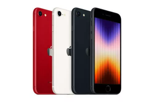 Teléfono inteligente Apple iPhone SE 3a generación 2022 totalmente desbloqueado GSM/CDMA 5G 64 GB 128 GB