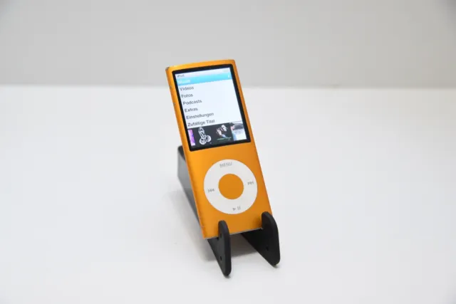 ### Apple iPod Nano 4. Generation 8GB A1285 Orange Akku defekt ###