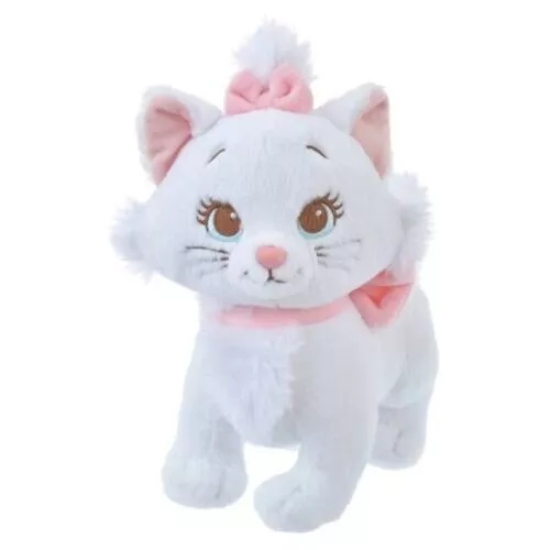 Disney Store Japan Marie Fluffy Plush Toy The Aristocats Disney Animals NWT