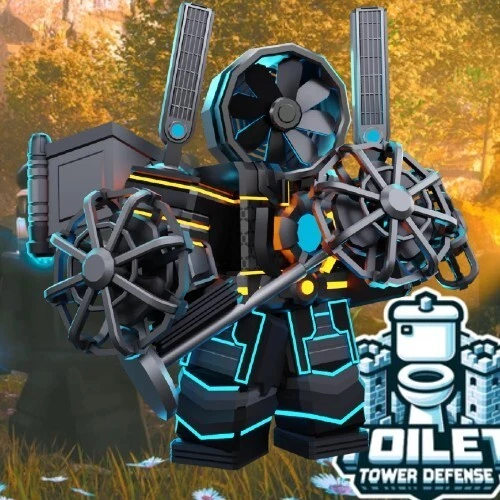 Unità Esclusiva Titan Stampante Man Per Toilet Tower Defense TTD - Roblox - NUOVA