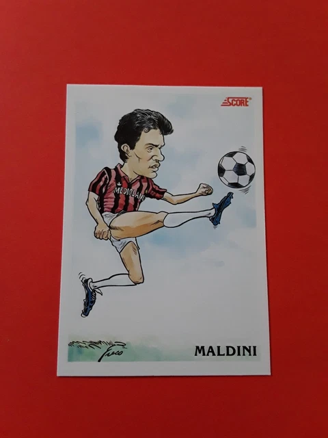 Tarjeta Card De Paolo Maldini - Italia - Mundial Usa 1994 | Cuotas sin