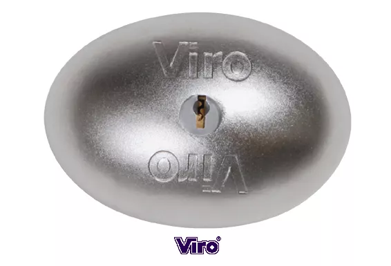 Viro Art. 4222 Lucchetto "Van Lock" Per Camion E Furgoni