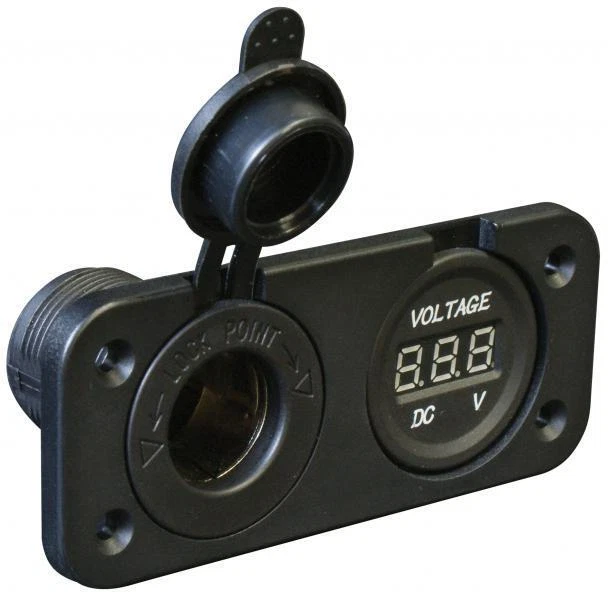 Presa A Incasso Ama 6-24V Bipolare Con Cappuccio – Ricambio Per Fiat, New Holland, Ford
