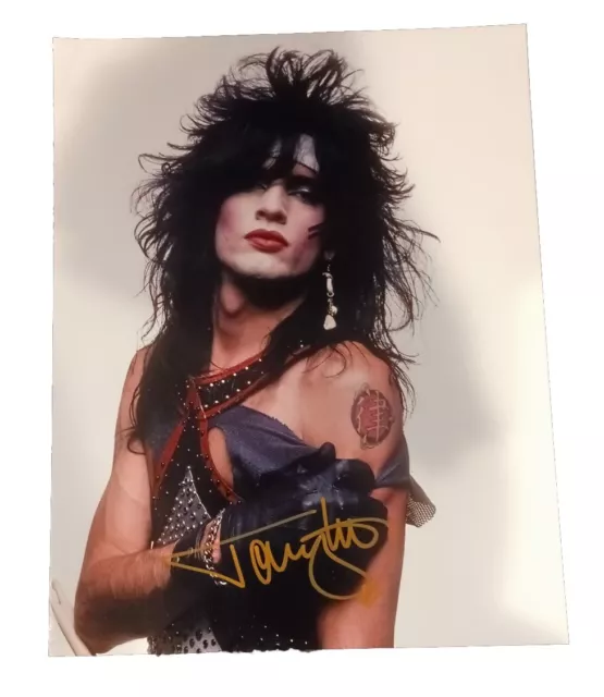 Tommy Lee Motley Crue Rock Star Signed Autographed 11x14 Photo