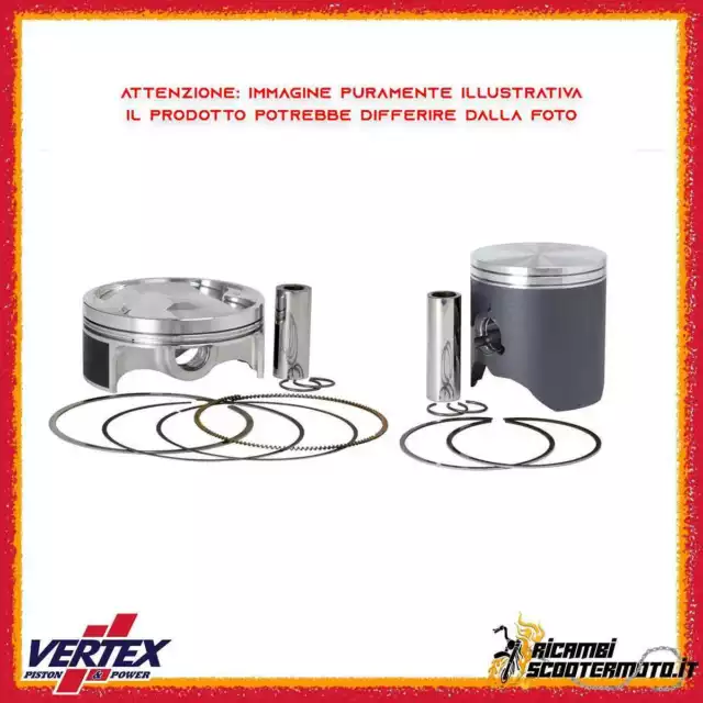 Piston Minarelli D47,6 / C (47,57) Polini Mbk Kit, Nikasil Cylinder