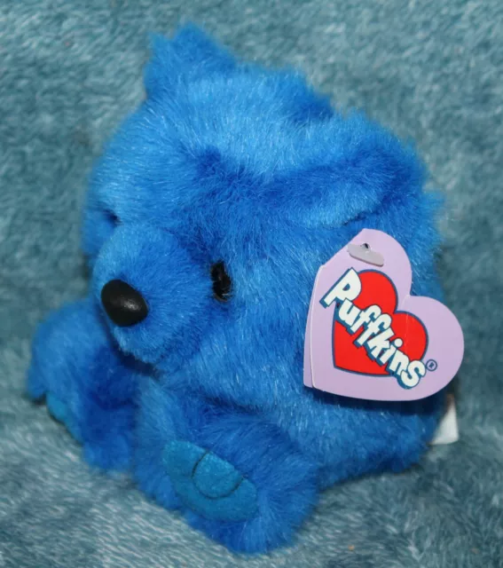 Puffkins Blue Bear Skylar #6671 w/ Tag 1994