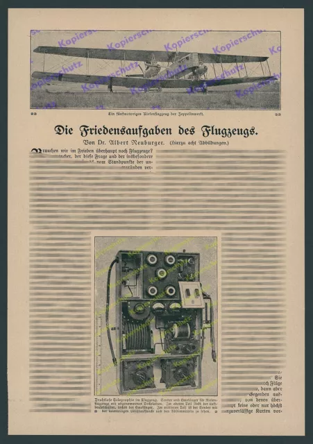 Kaiserliche Fliegertruppe Riesenflugzeug Zeppelinwerke Staaken R.VI Technik 1918