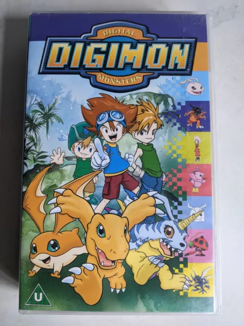 Digimon Digital Monsters Vol 2 Vhs Tape Release Year 2000