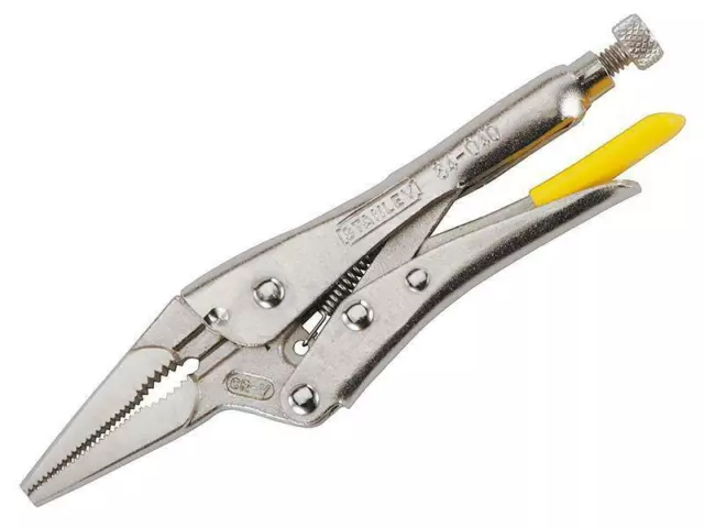 Stanley Tools Long Nose Locking Pliers 203Mm (8In) STA084813