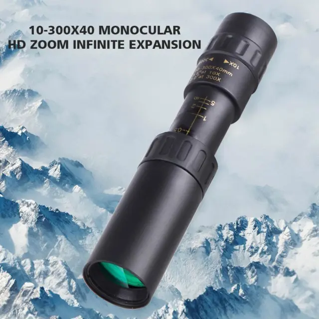 10-300X40 ZOOM MONOCULAR Professional Phone Camera NEW Telescope S5T0 £ ...