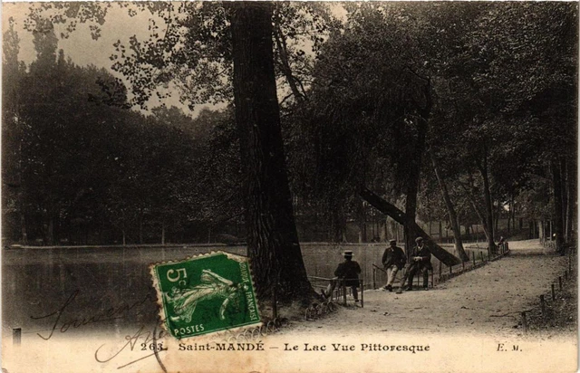 CPA AK St-MANDÉ Le Lac Vue Pittoresque (672490)