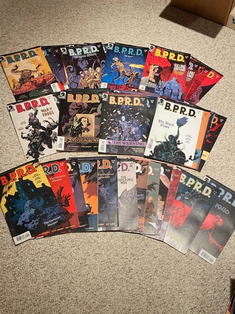 Huge Lot Of Mike Mignola's B.p.r.d. Comic Book Issues Many Series + One Shots!!!