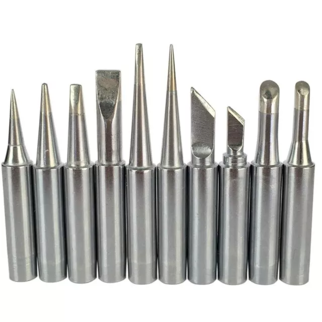 10pcs/Set Soldering Iron Tips For HAKKO 936,937,907 Atten, Quick, Aoyue, Yihua