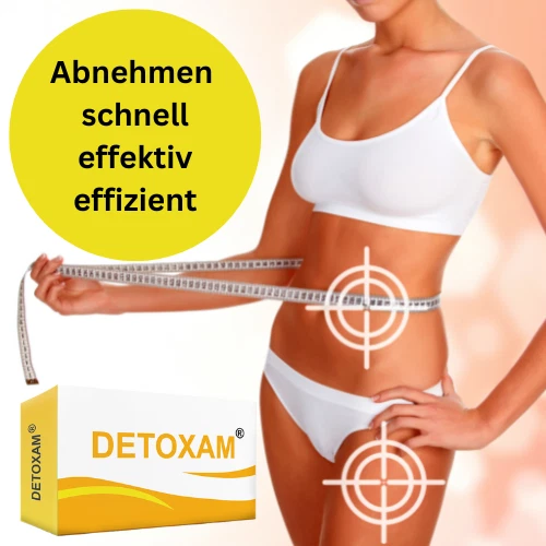 DETOXAM | F_BURNER | Schlank | Gesund Abnehmen | VEGAN  DIÄT PILLEN | 2+1 GRATIS