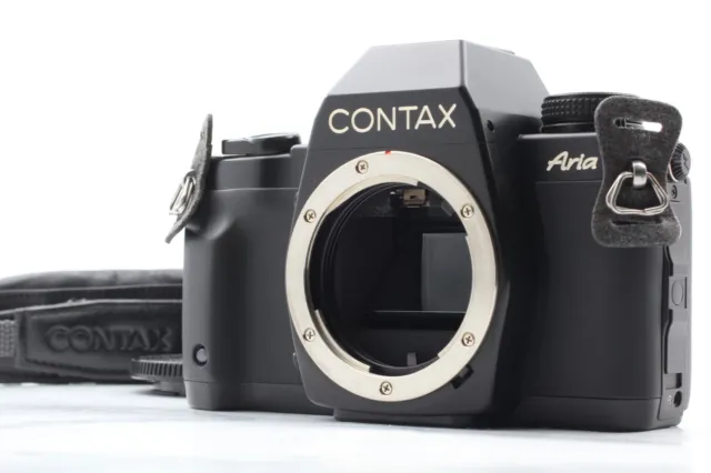 【N Mint w/ Strap】 Contax Aria 35mm SLR Film Camera Body C/Y Mount Japan #671