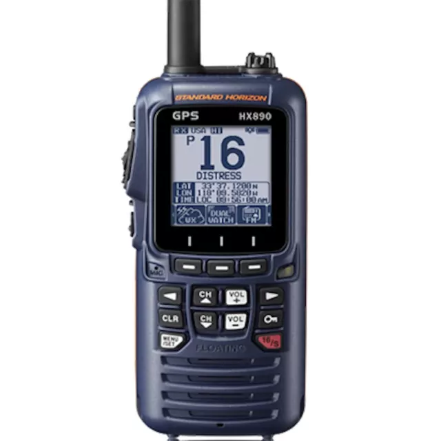 Standard Horizon HX890 Floating 6 Watt Class H DSC Handheld VHF/GPS - HX890NB