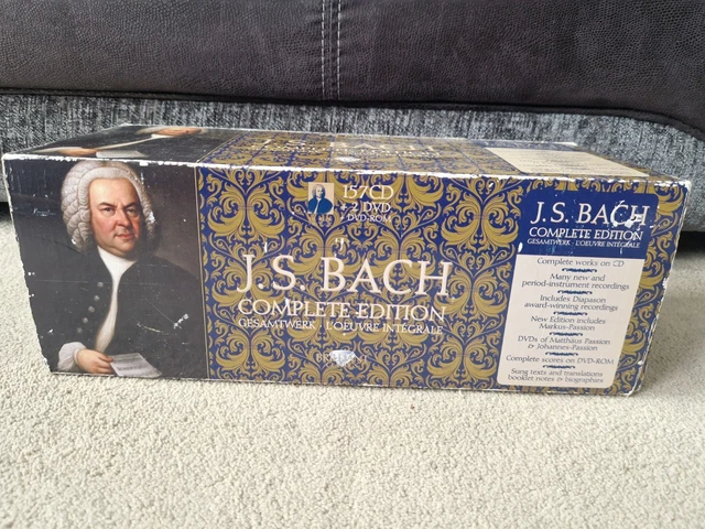 CD] BACH: COMPLETE Edition 142 CDs BRAND NEW $261.24 - PicClick CA