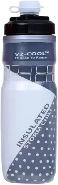 V2-COOL Storm Chill 620ml Insulated Bottle for Cycling and Hydration